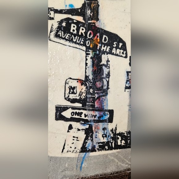 Original Broadway Canvas Cloth Art - Picture 3 of 9